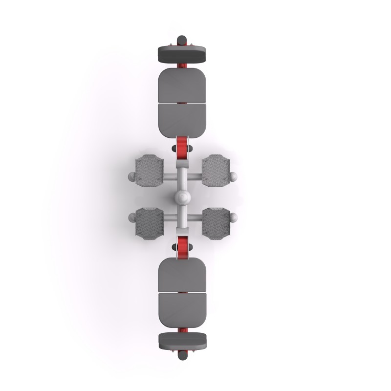 Träningsredskap Dubbel Ben Tryck I