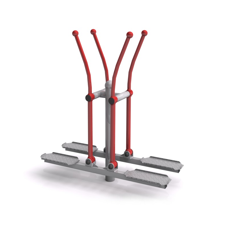 Gymredskap Dubbel Skida Löpare