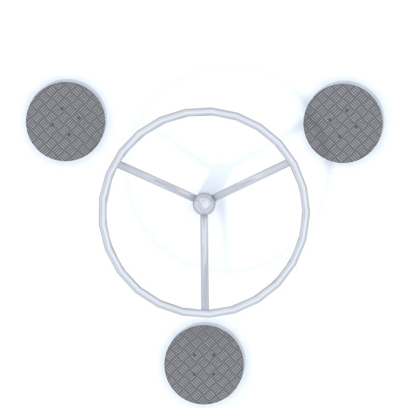 Gymredskap Trippel Twister