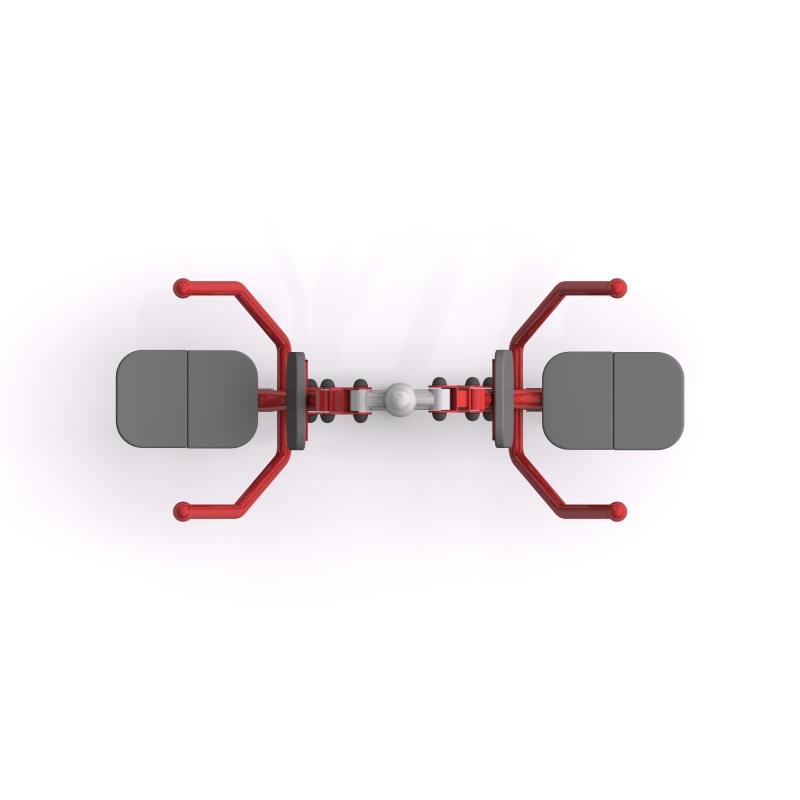 Träningsredskap Dubbel Bröstkorg Tryck