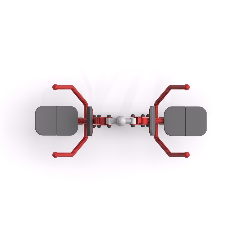 Träningsredskap Dubbel Bröstkorg Tryck