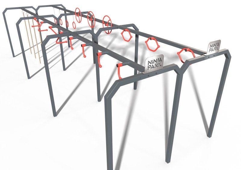 Gymredskap Ninja Park Sats 1 - bild 2