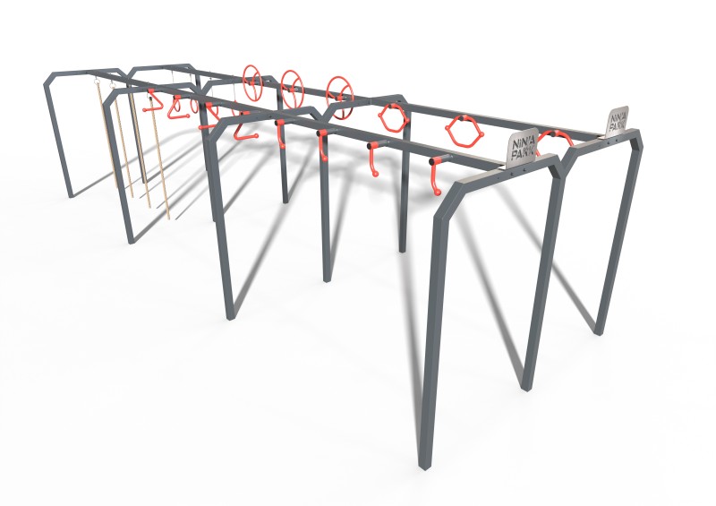 Gymredskap Ninja Park Sats 1