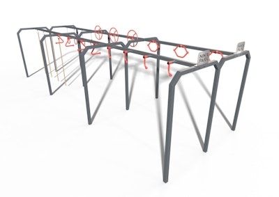 Gymredskap Ninja Park Sats 1