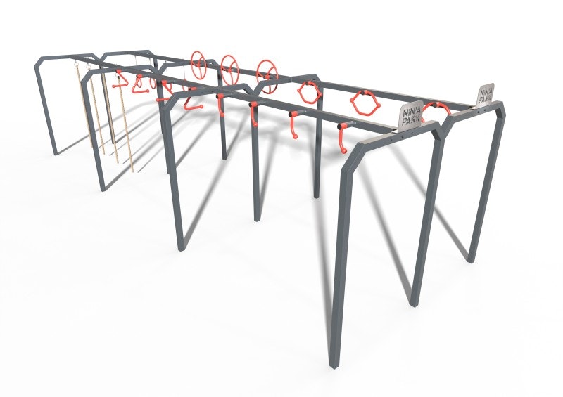 Gymredskap Ninja Park Sats 1