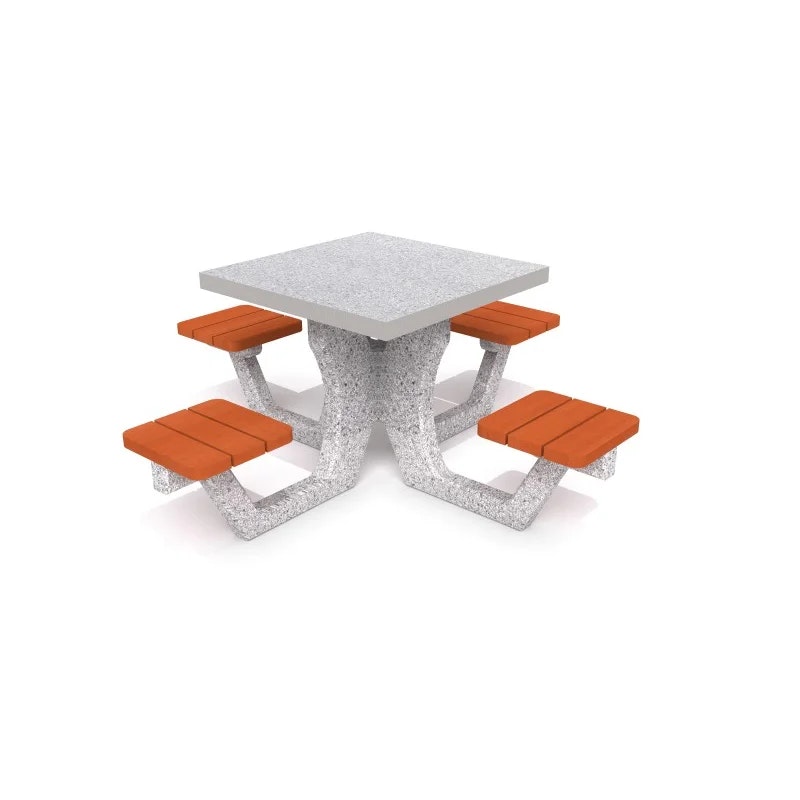 Utemöbel Betong picknickbord 01 - bild 2
