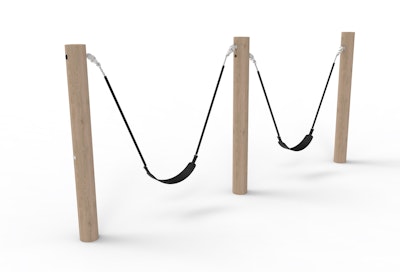 Gungställningar Elvarn, 2 bältsäten