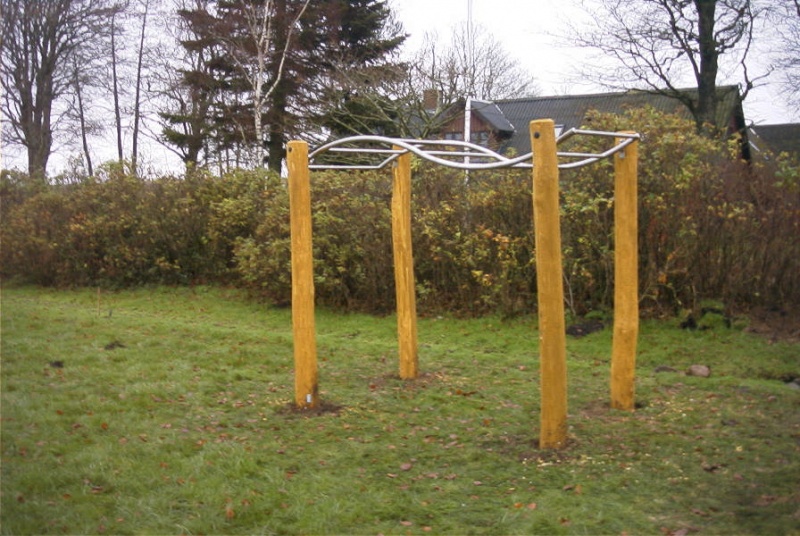 Sylvar, armgång stål/robinia