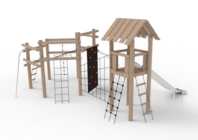 Torven med klättersystem