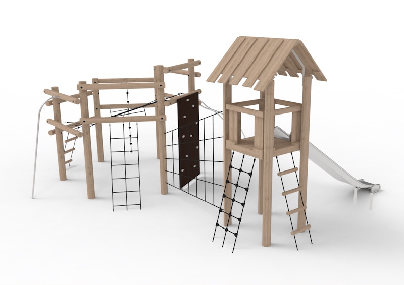 Torven med klättersystem