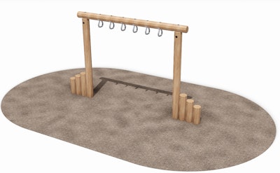 Arboren, ringar och trappa