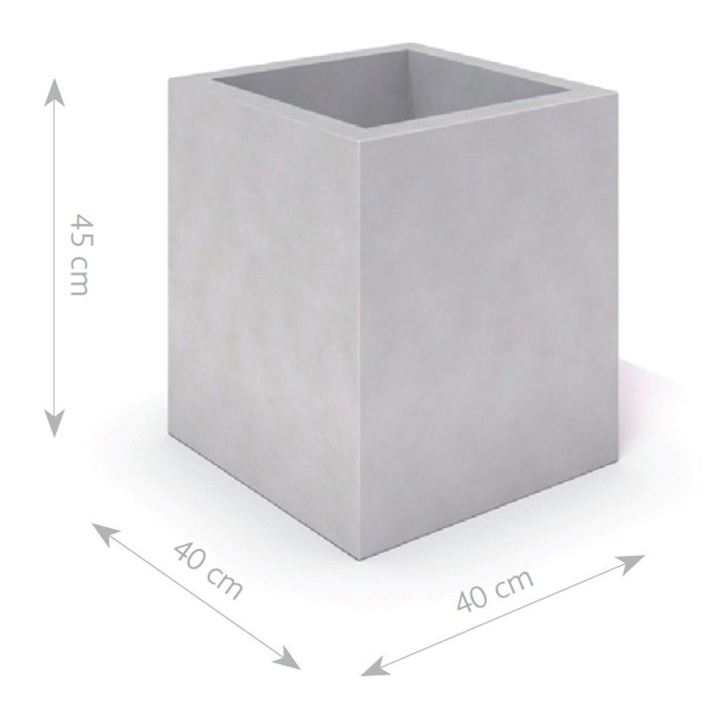 Blomlåda DECO 0,40x0,40x0,45 m