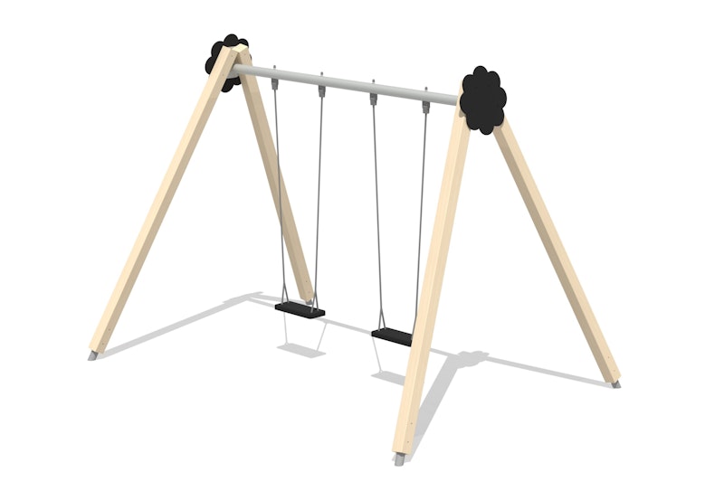 Gungställning Sissela kompisgunga d=1,2 meter - bild 3