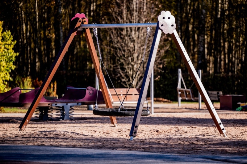 Gungställning Sissela kompisgunga d=1,2 meter - bild 5