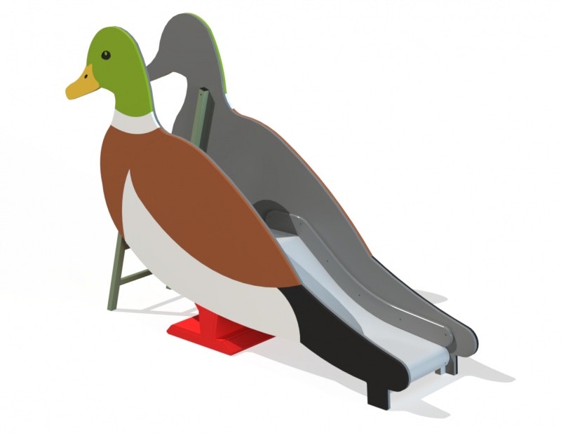 Fristående rutschkanor Anka - bild 2