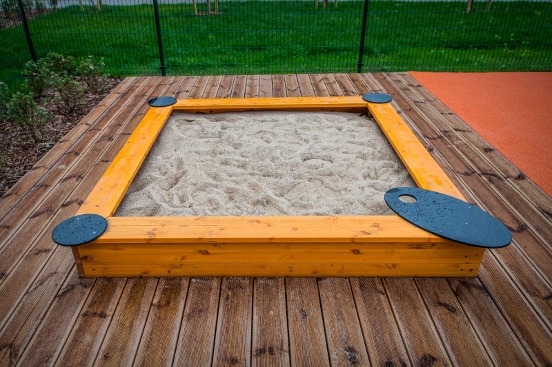 Ovala ark för sandlådehörn (med ett hål) - bild 3