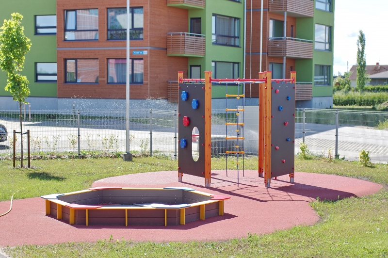 Sandlåda sexkantig (plast)