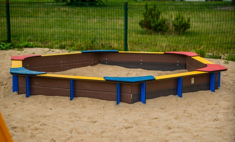 Sandlåda sexkantig (plast) - bild 3