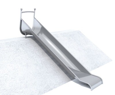 Släntrutschkana Gliti 0.8 m