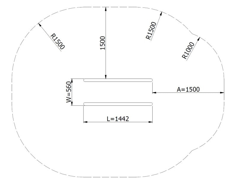 Släntrutschkana Relo 0.8 m - bild 2