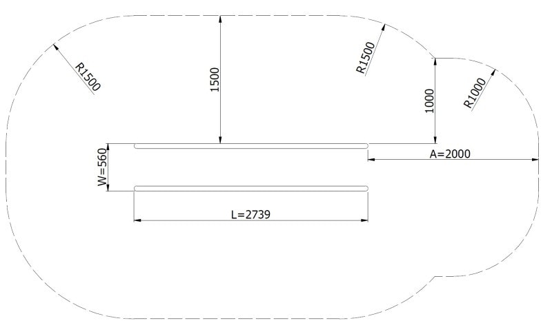 Släntrutschkana Relo 1.7 m - bild 2