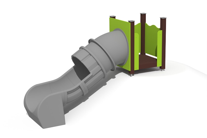 Rutschkana Rör med plattform h.1,15m