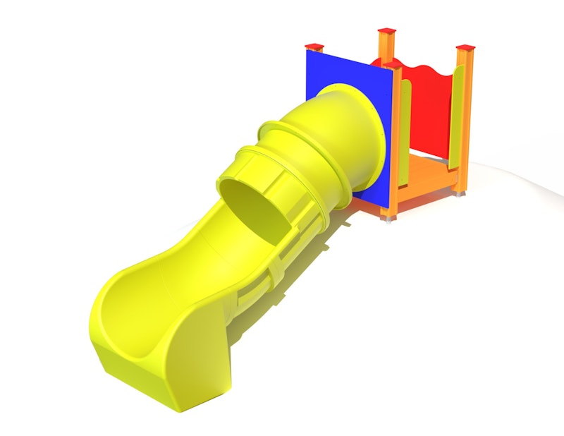 Rutschkana Rör med plattform h.1,15m - bild 5