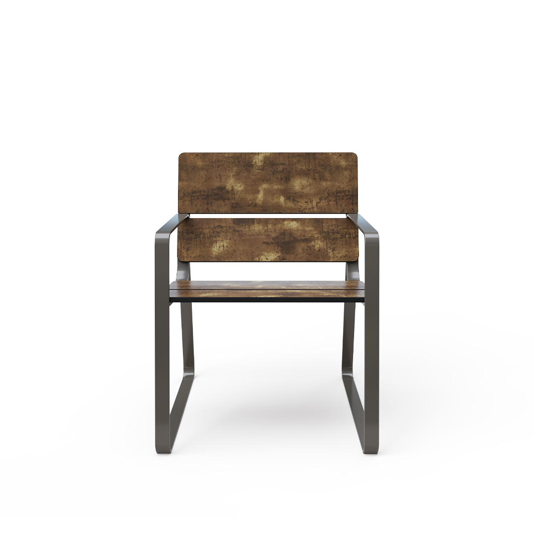 Parkbänk Sirid 0,6 m