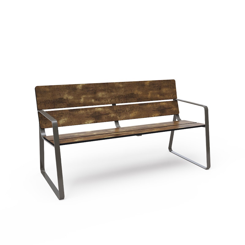 Parkbänk Asdis 1,5 m - bild 2