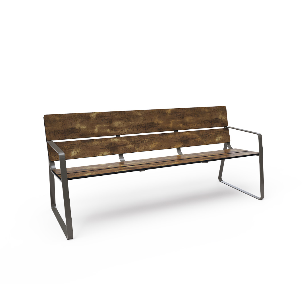 Parkbänk Stennor 1,8 m