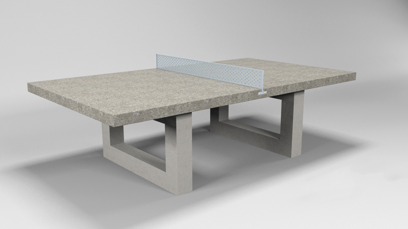 Bordtennisbord betong 1