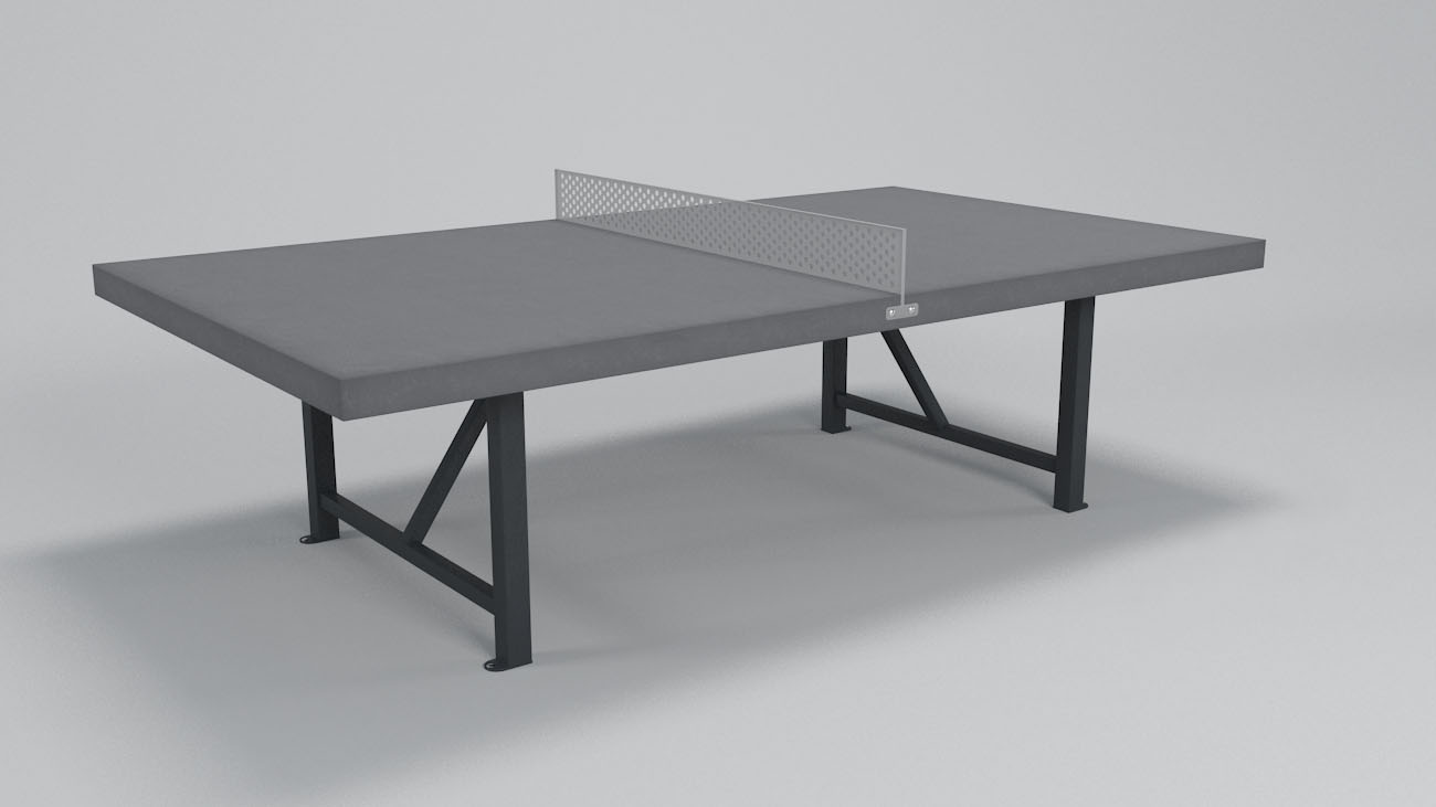 Bordtennisbord betong 4