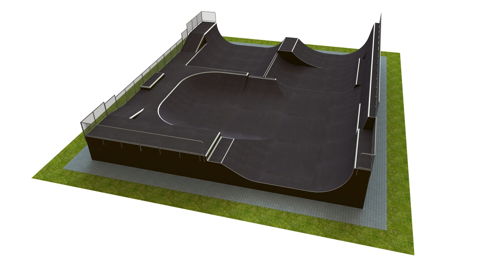 Base monolith skatepark (LEK0113090)