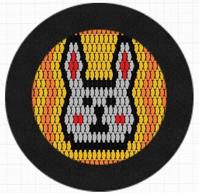 Studsmatta RADO 175 KANIN