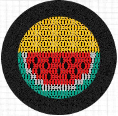 Studsmatta RADO 175 Vattenmelon