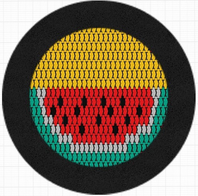 Studsmatta RADO 175 Vattenmelon