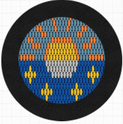 Studsmatta RADO 175 Himmel