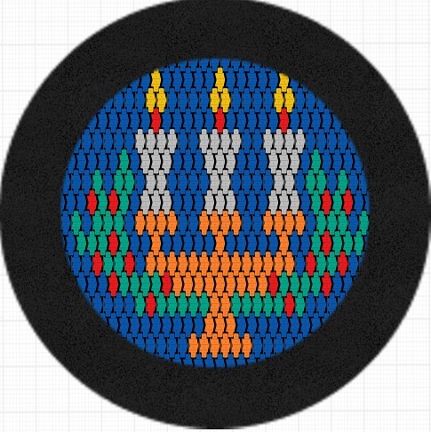 Studsmatta RADO 175 LJUSSTAKE