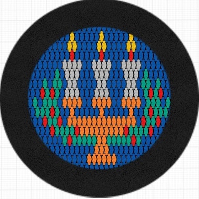 Studsmatta RADO 175 LJUSSTAKE