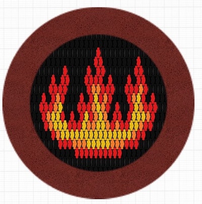 Studsmatta RADO 175 Flamma