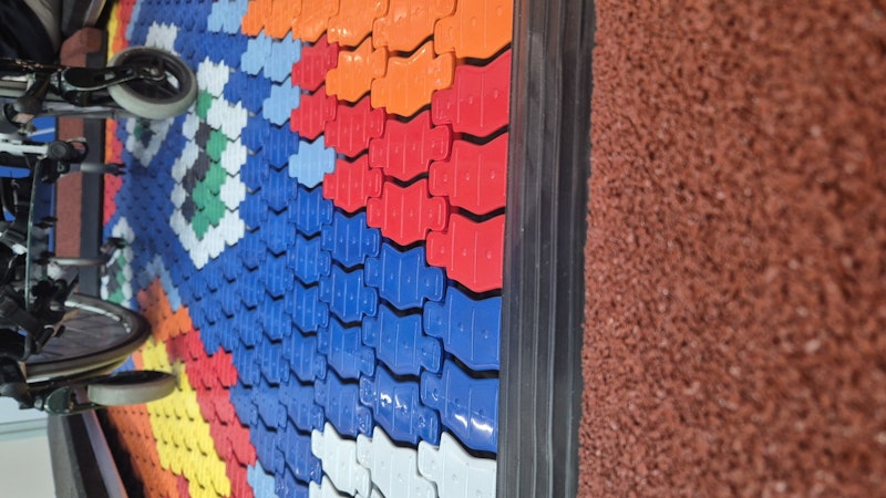 Studsmatta ORTA-I 150 x 250 DINOSAURIE - bild 3