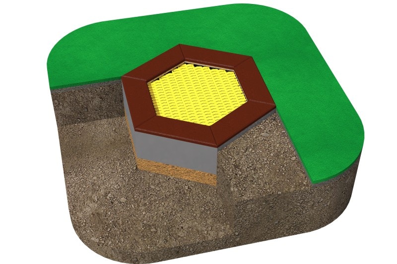 Studsmatta Hexo KYCKLING - bild 2