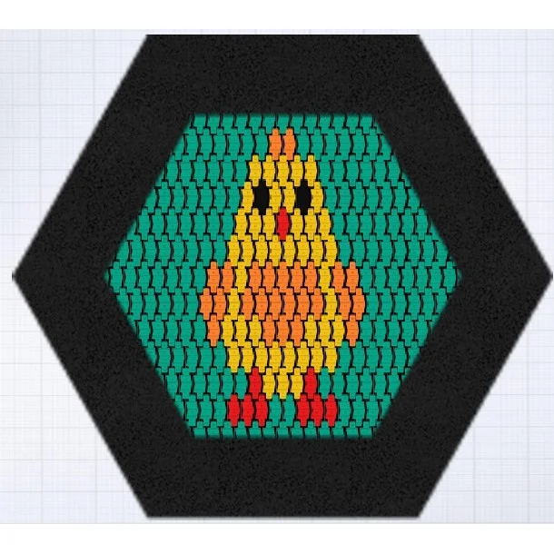 Studsmatta Hexo KYCKLING