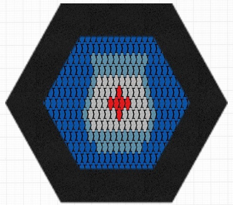 Studsmatta Hexo MEDICIN