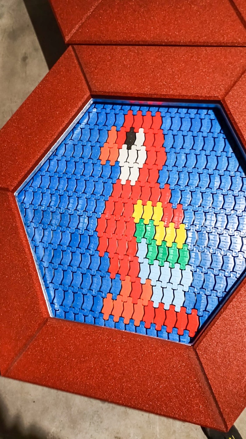 Studsmatta Hexo PAPEGOTA - bild 4