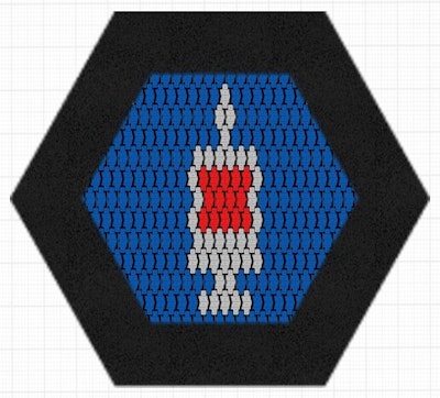 Studsmatta Hexo SPRUTA