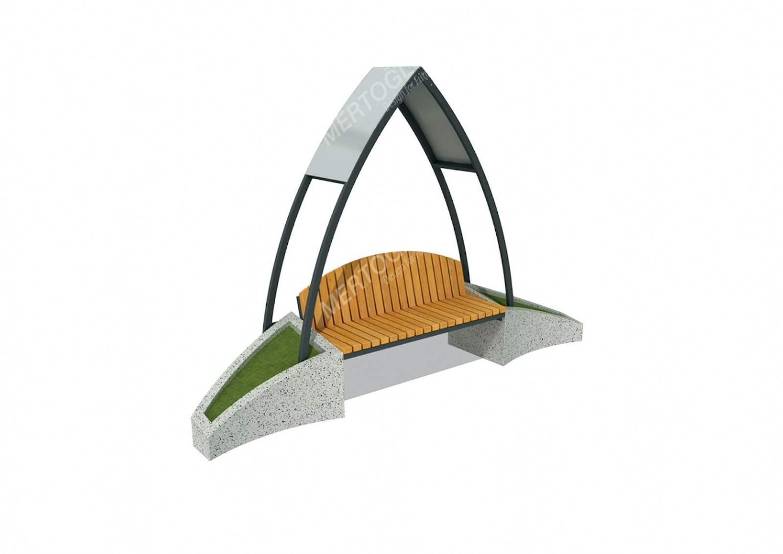 Parkbänk Alola