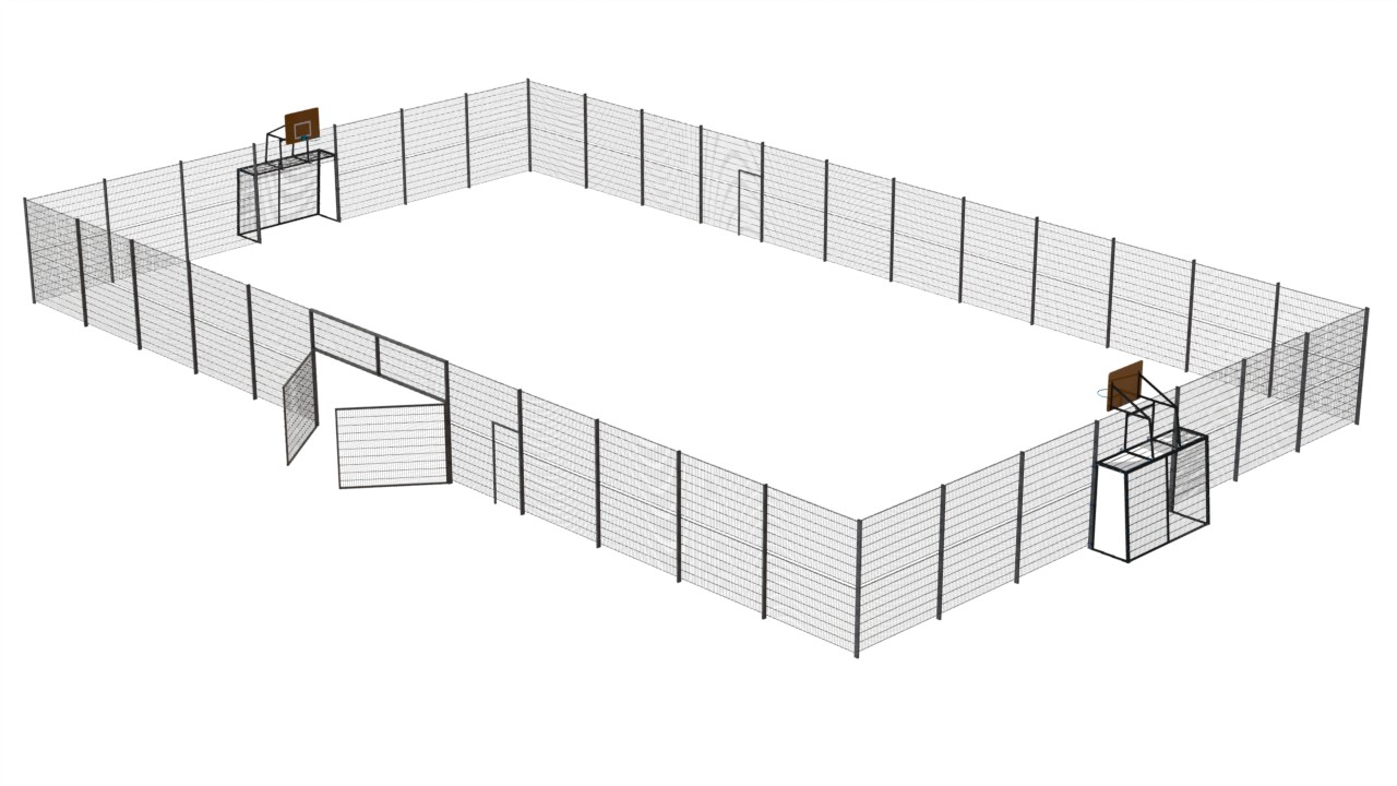 Multiarena stål 18 x 30 m