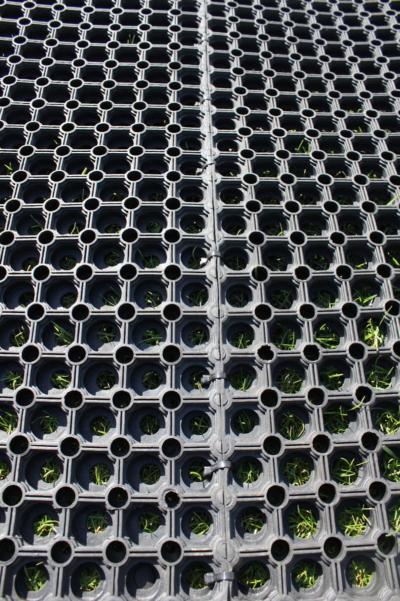 Gräsarmeringsmatta gummi 1000 x 1500 mm (m2) - bild 1