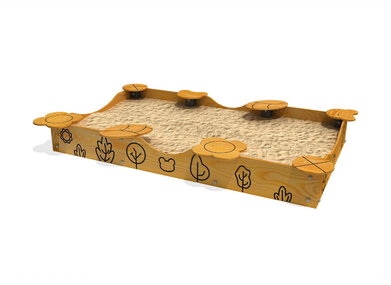 Sand- och vattenlek Oros